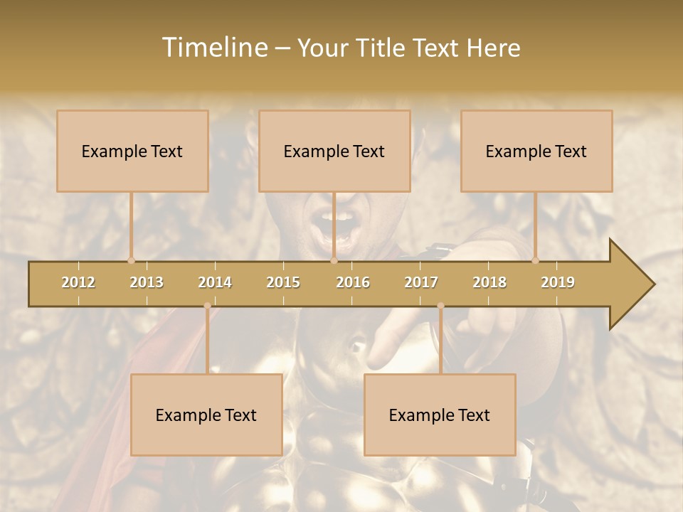 Thumb Red Man PowerPoint Template