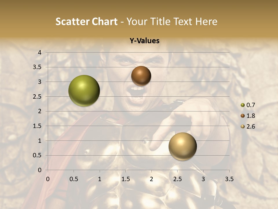 Thumb Red Man PowerPoint Template