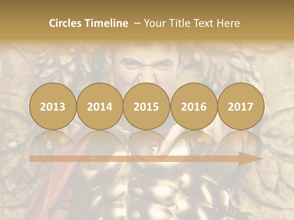 Thumb Red Man PowerPoint Template