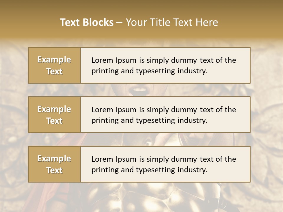 Thumb Red Man PowerPoint Template