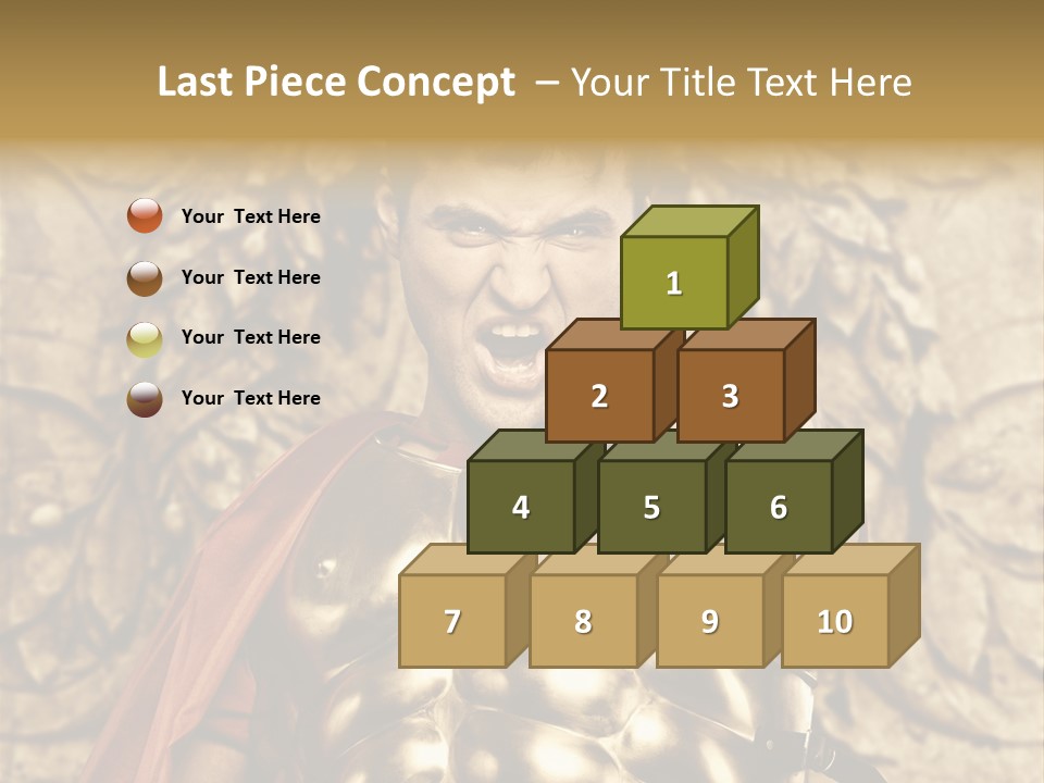 Thumb Red Man PowerPoint Template