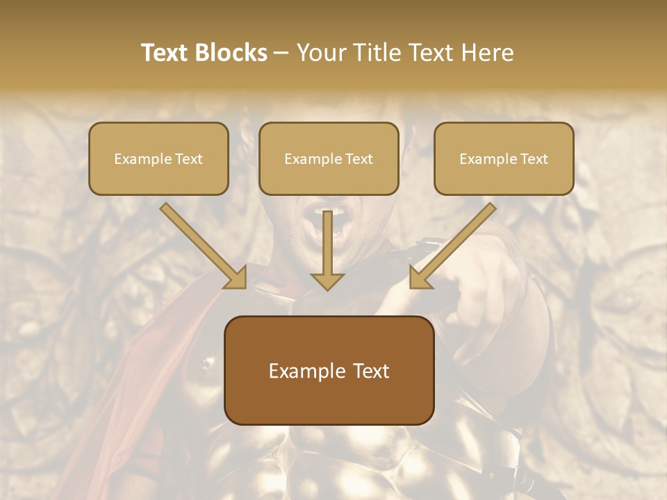 Thumb Red Man PowerPoint Template