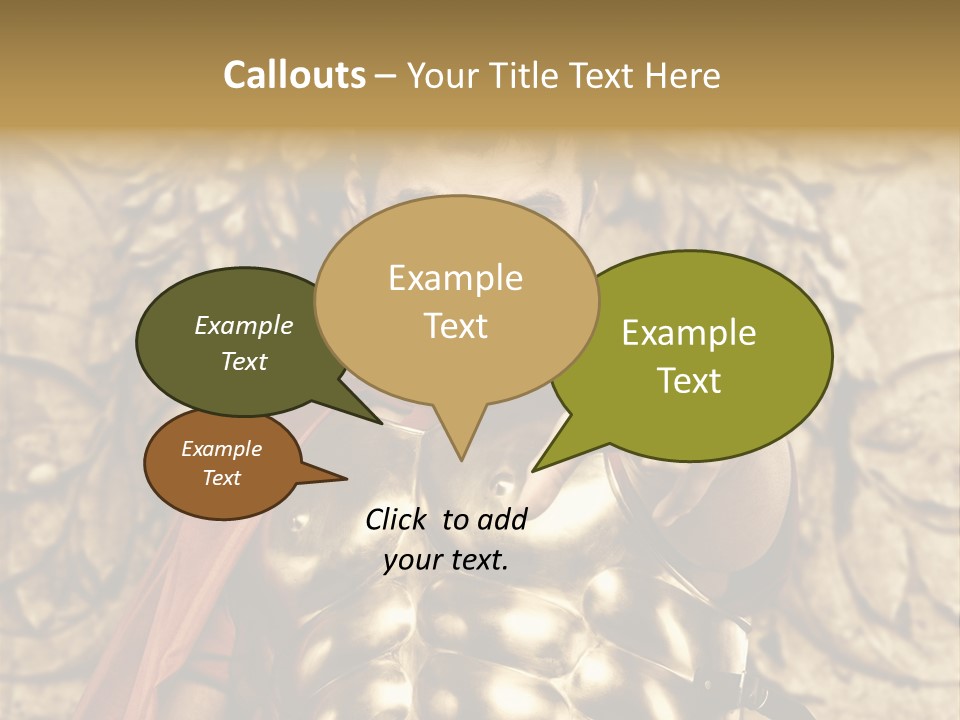 Thumb Red Man PowerPoint Template