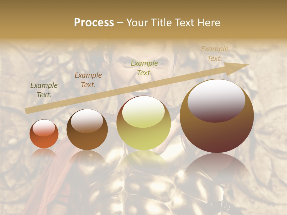 Thumb Red Man PowerPoint Template