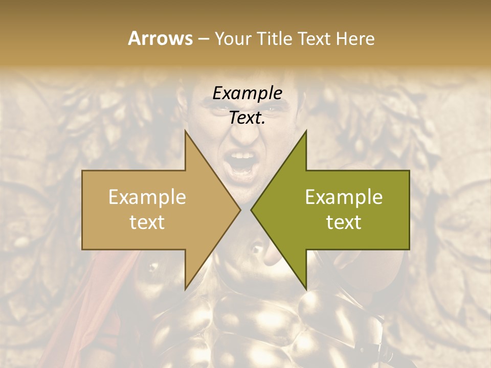 Thumb Red Man PowerPoint Template