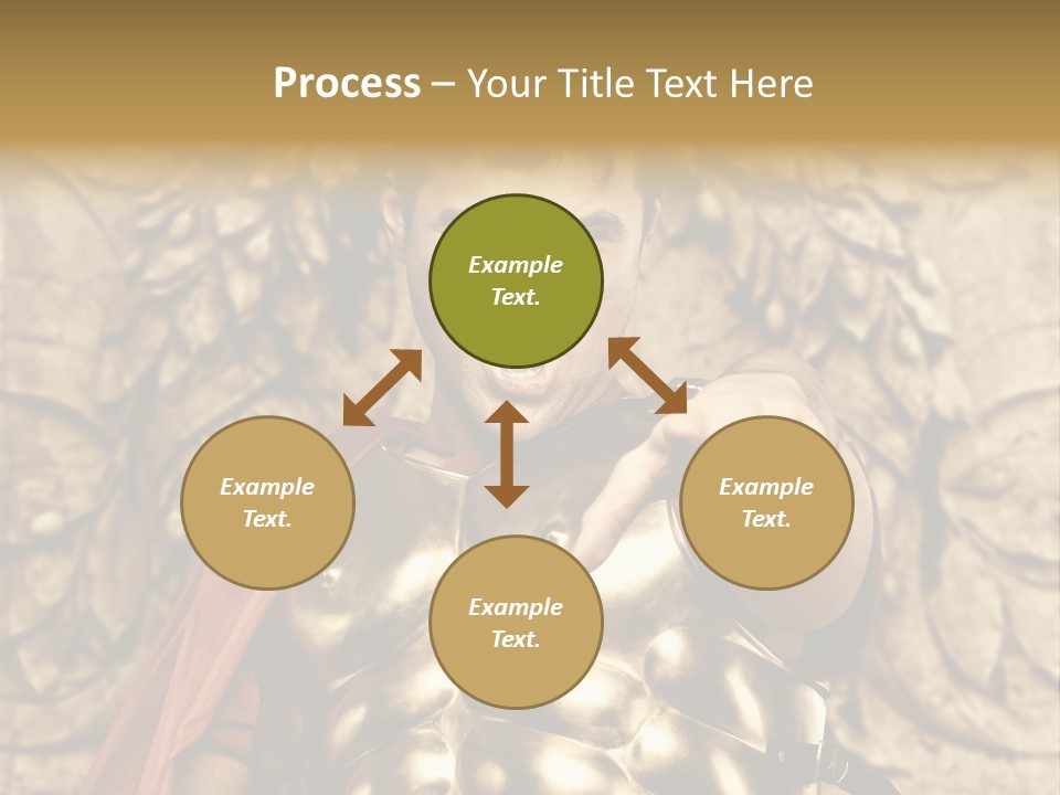 Thumb Red Man PowerPoint Template