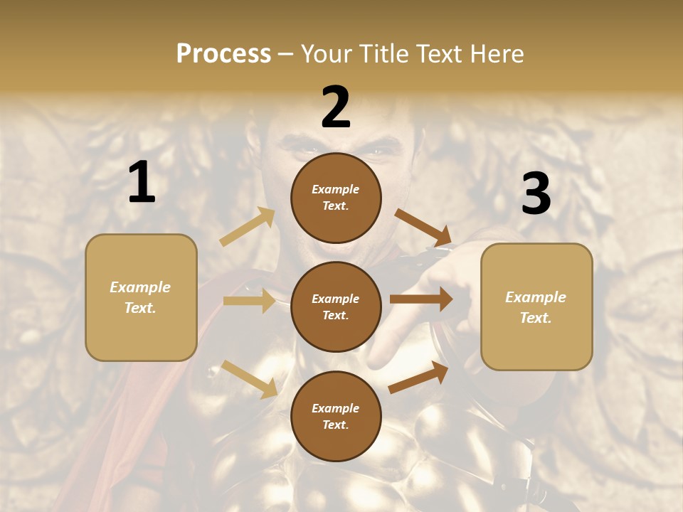 Thumb Red Man PowerPoint Template