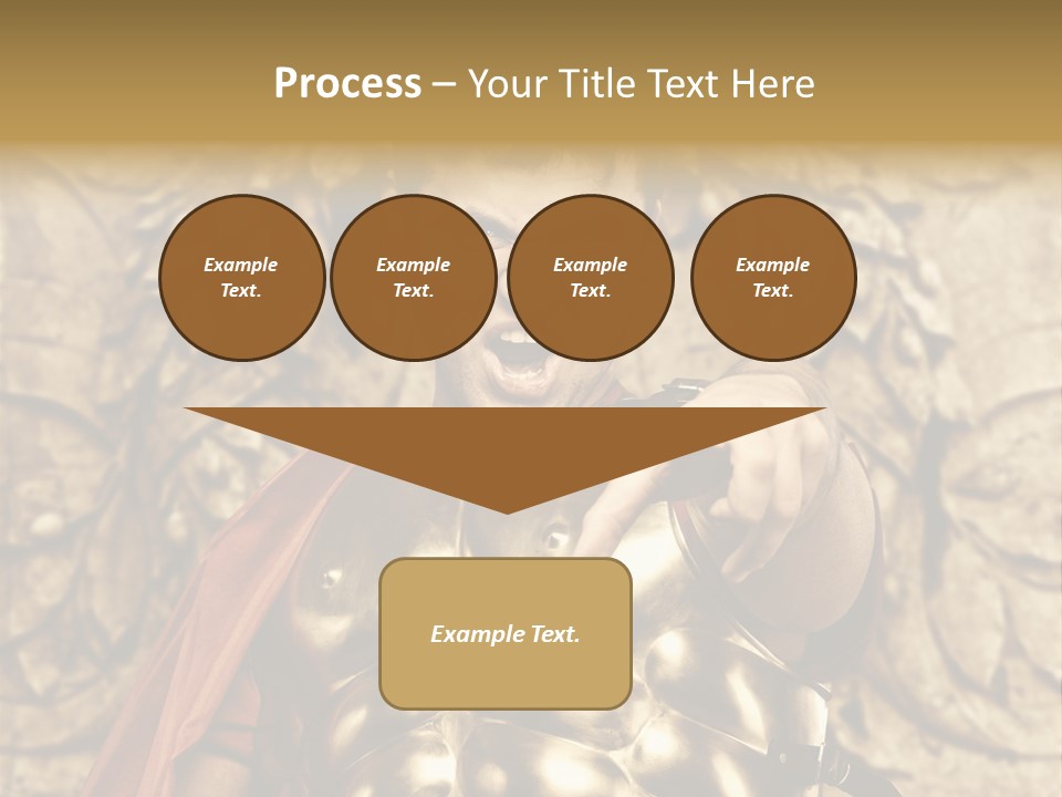 Thumb Red Man PowerPoint Template