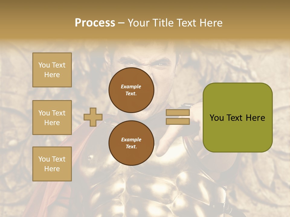 Thumb Red Man PowerPoint Template