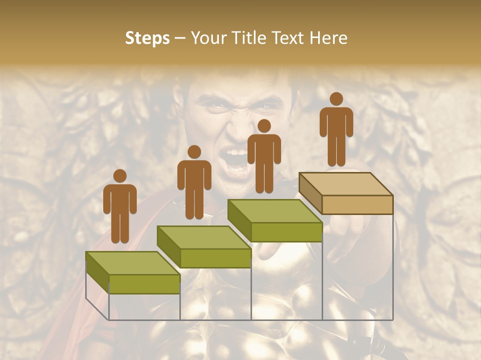 Thumb Red Man PowerPoint Template