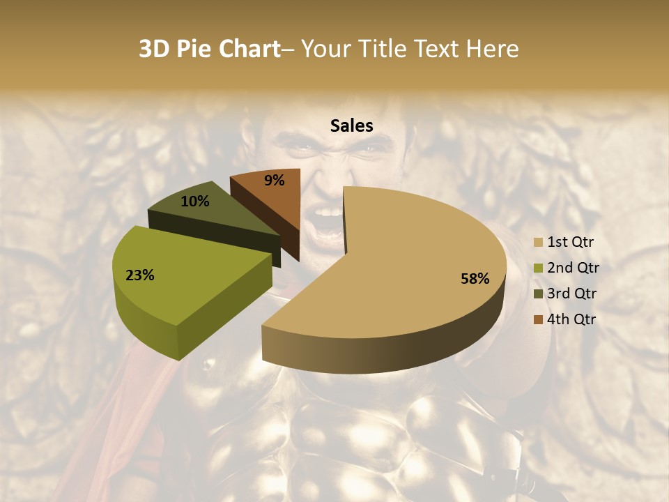 Thumb Red Man PowerPoint Template