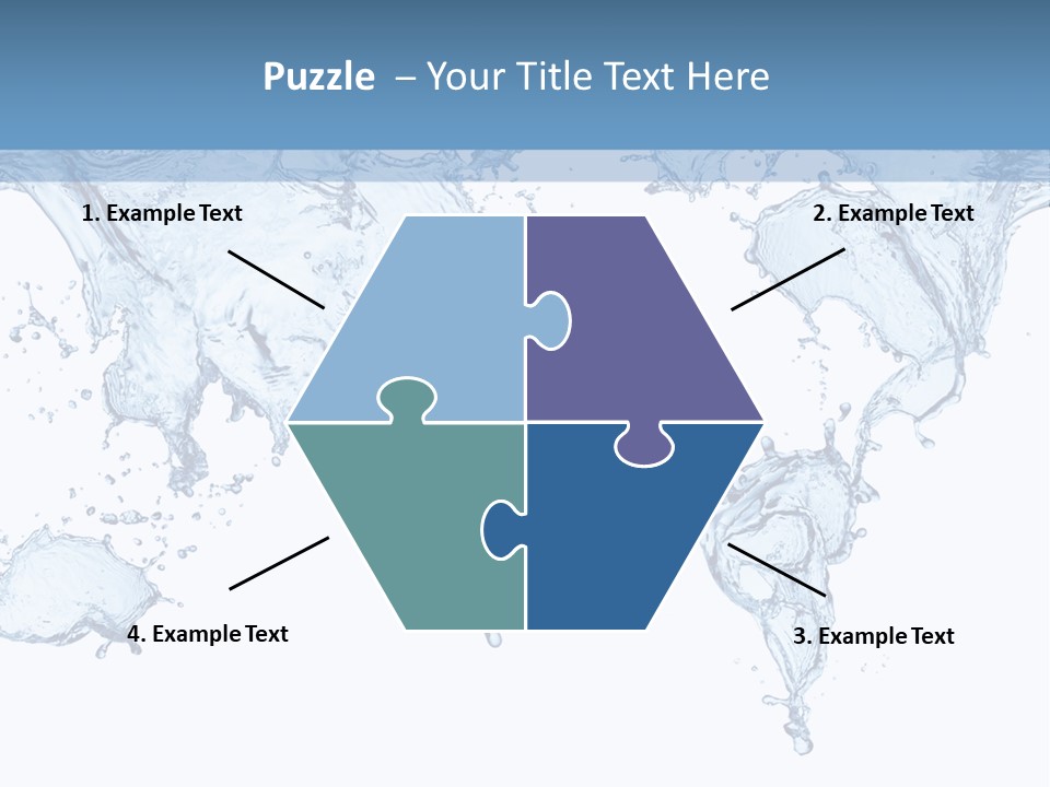 Wave Light Transparent PowerPoint Template