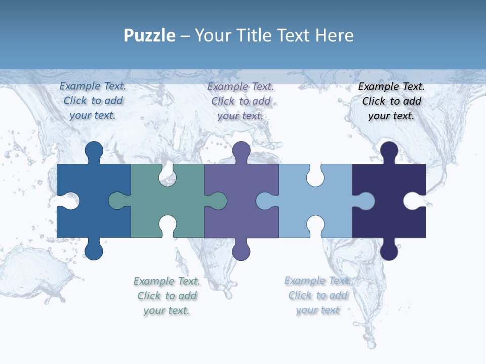 Wave Light Transparent PowerPoint Template