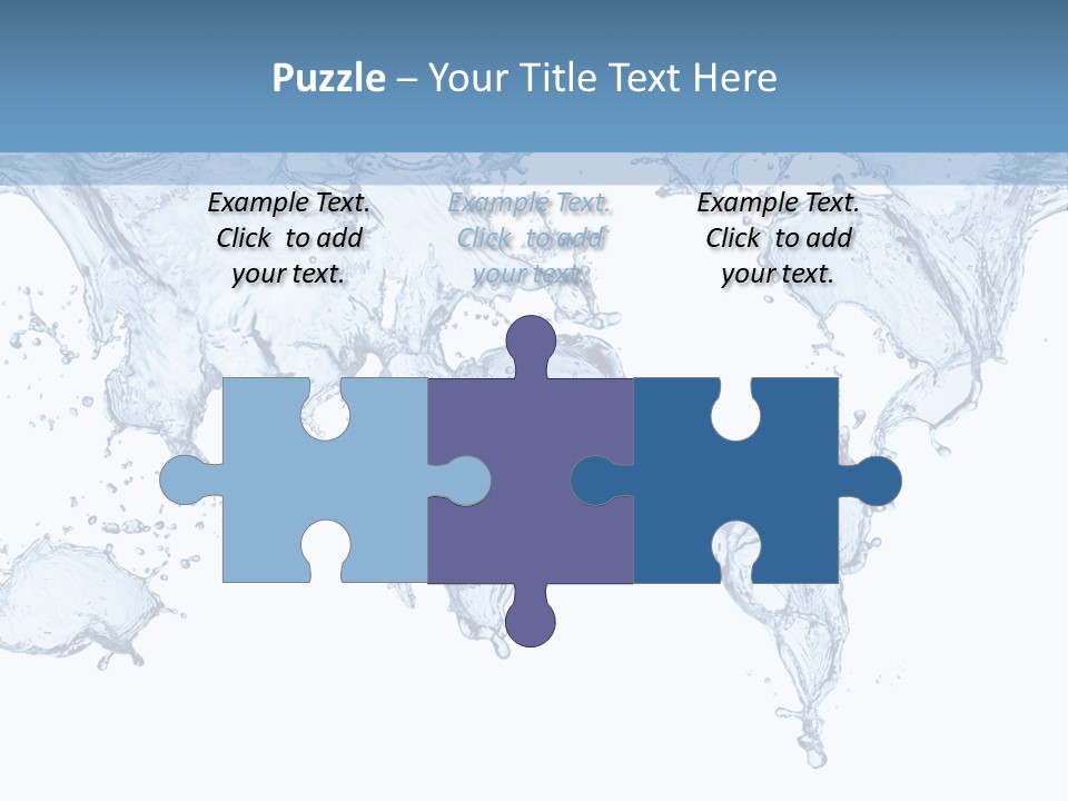 Wave Light Transparent PowerPoint Template