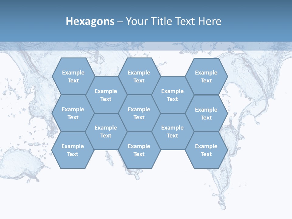 Wave Light Transparent PowerPoint Template