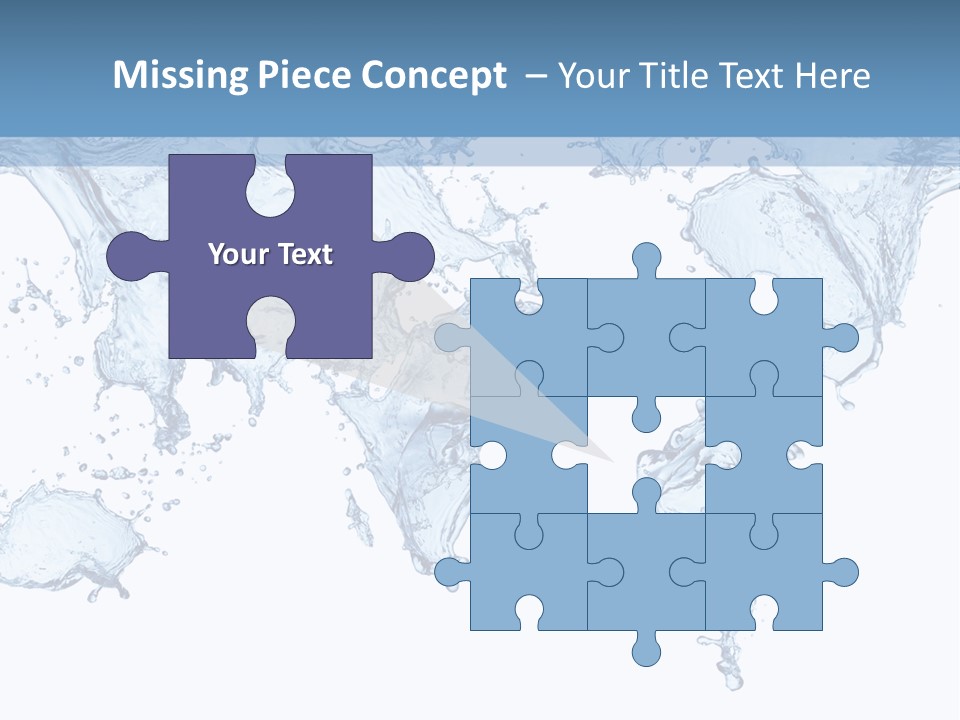 Wave Light Transparent PowerPoint Template