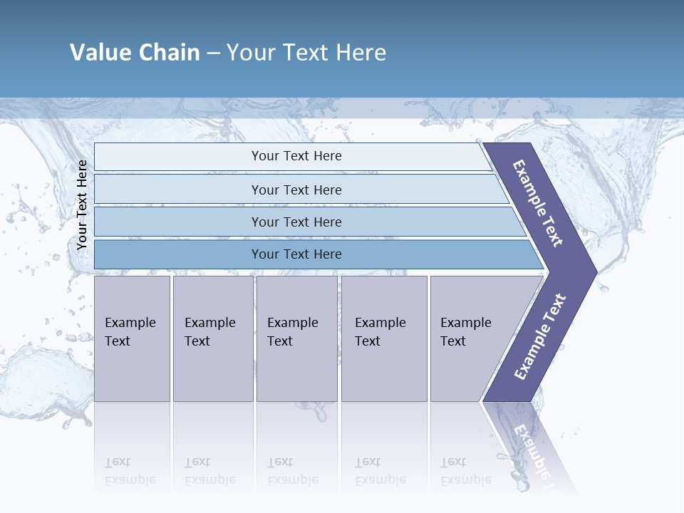 Wave Light Transparent PowerPoint Template