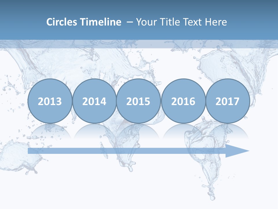 Wave Light Transparent PowerPoint Template