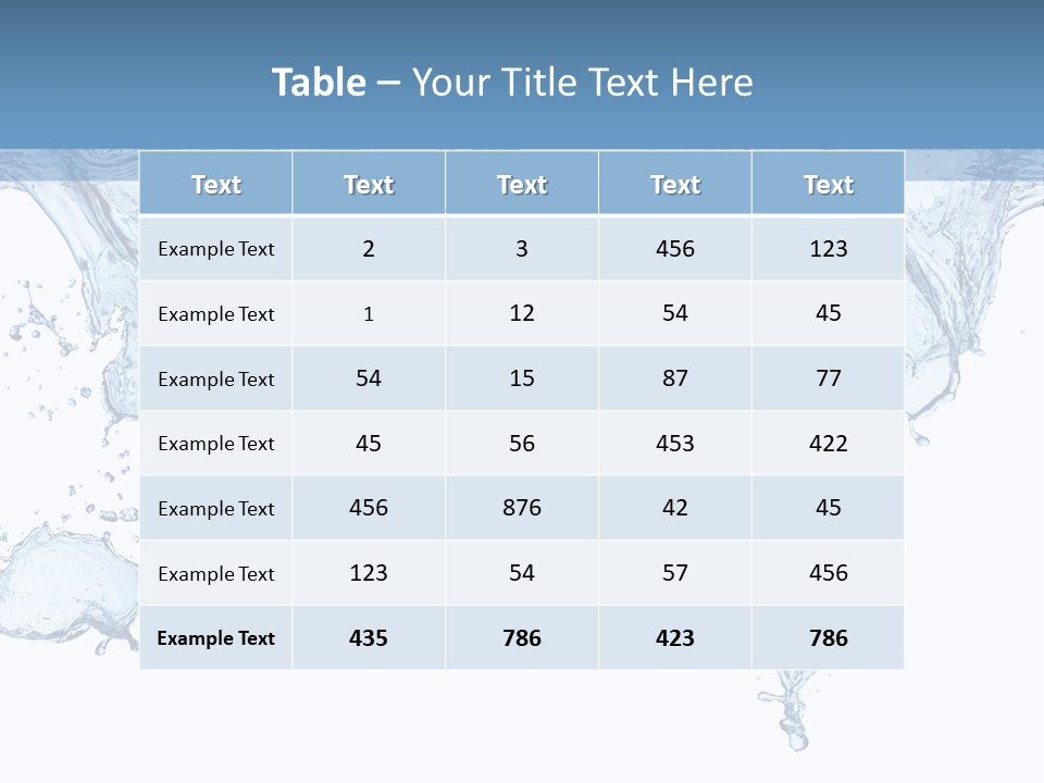 Wave Light Transparent PowerPoint Template