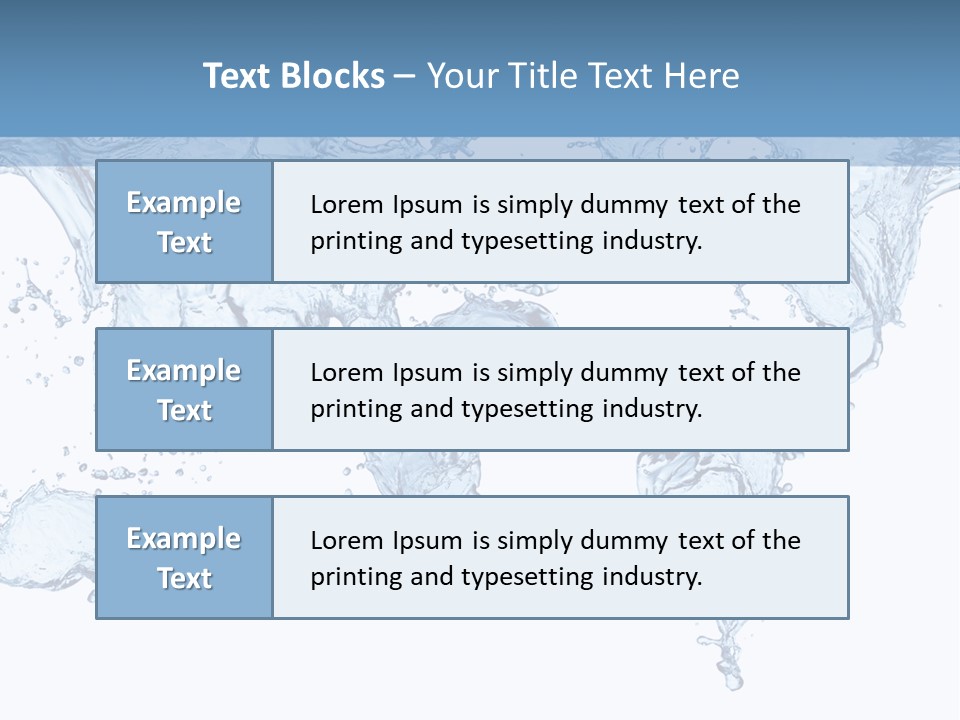 Wave Light Transparent PowerPoint Template