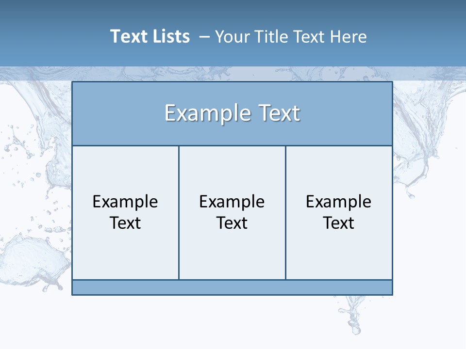 Wave Light Transparent PowerPoint Template