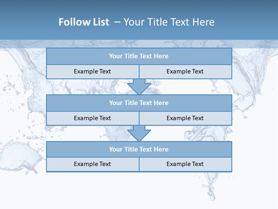 Wave Light Transparent PowerPoint Template