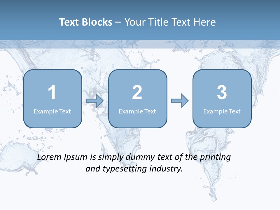 Wave Light Transparent PowerPoint Template