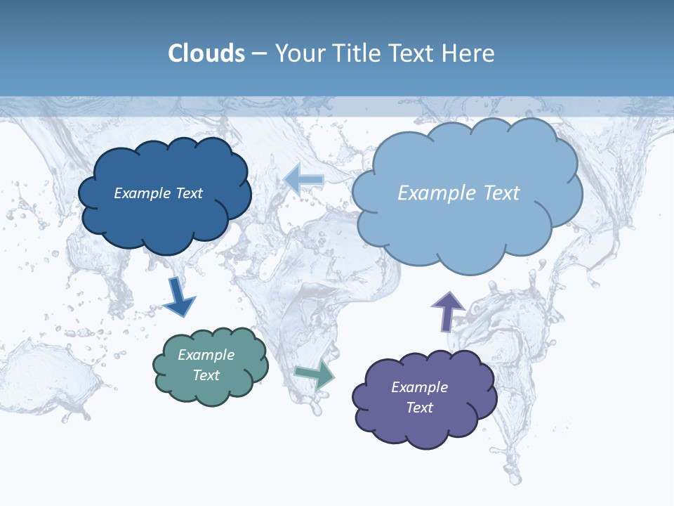 Wave Light Transparent PowerPoint Template