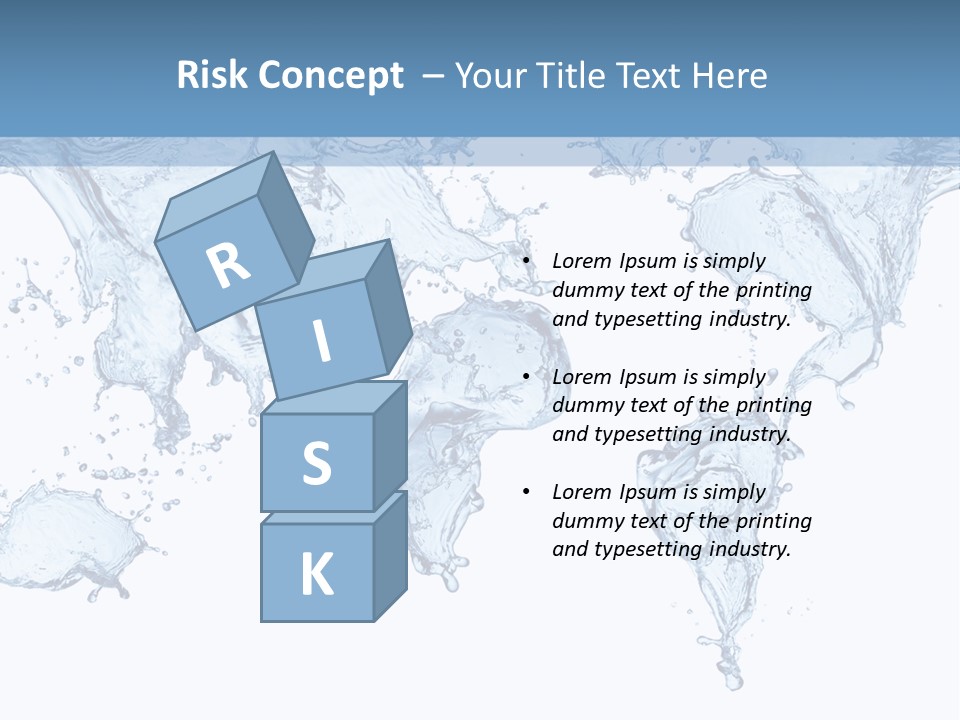 Wave Light Transparent PowerPoint Template