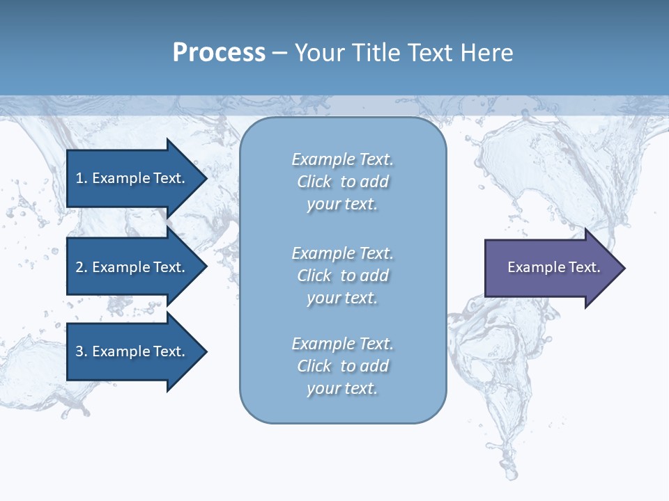 Wave Light Transparent PowerPoint Template