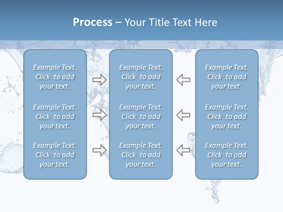 Wave Light Transparent PowerPoint Template