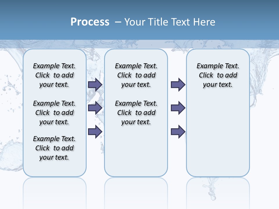 Wave Light Transparent PowerPoint Template