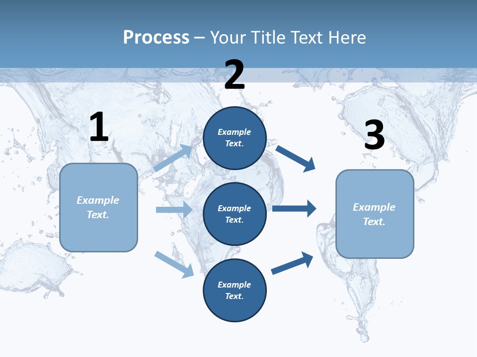 Wave Light Transparent PowerPoint Template