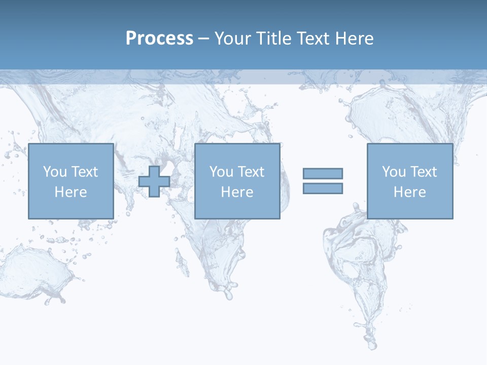 Wave Light Transparent PowerPoint Template