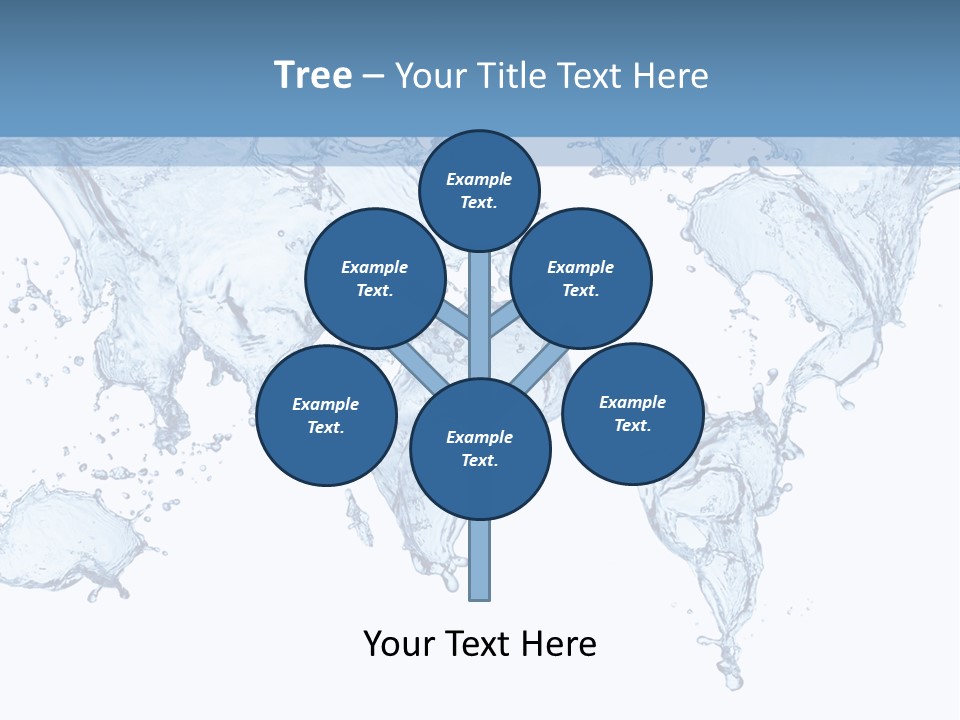 Wave Light Transparent PowerPoint Template
