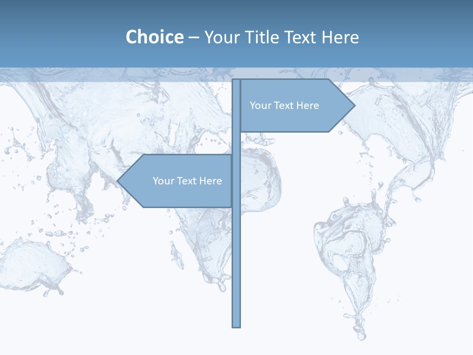 Wave Light Transparent PowerPoint Template