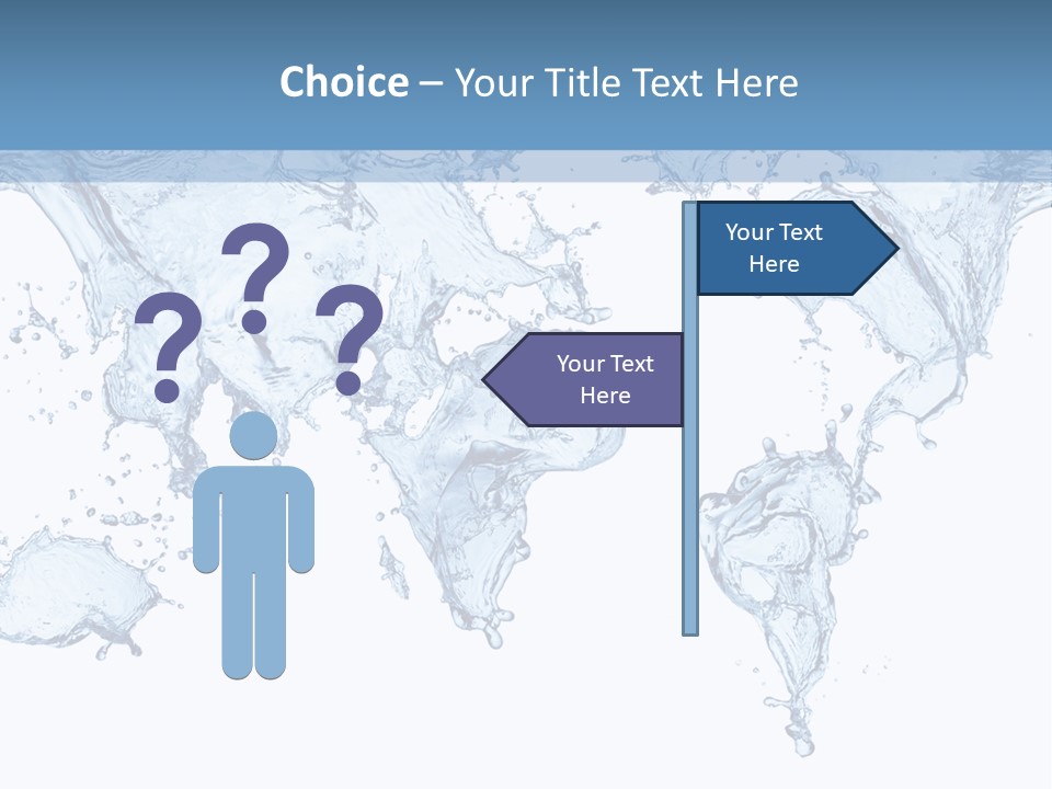 Wave Light Transparent PowerPoint Template