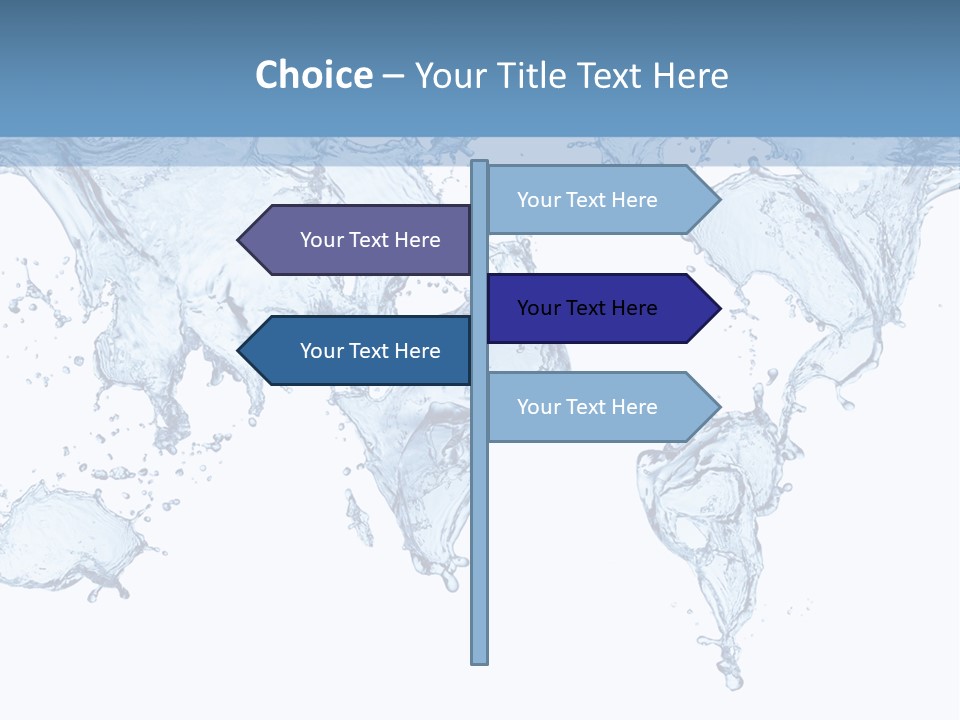 Wave Light Transparent PowerPoint Template