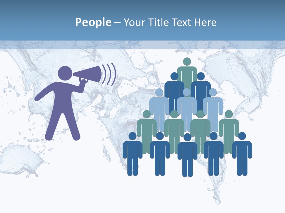 Wave Light Transparent PowerPoint Template