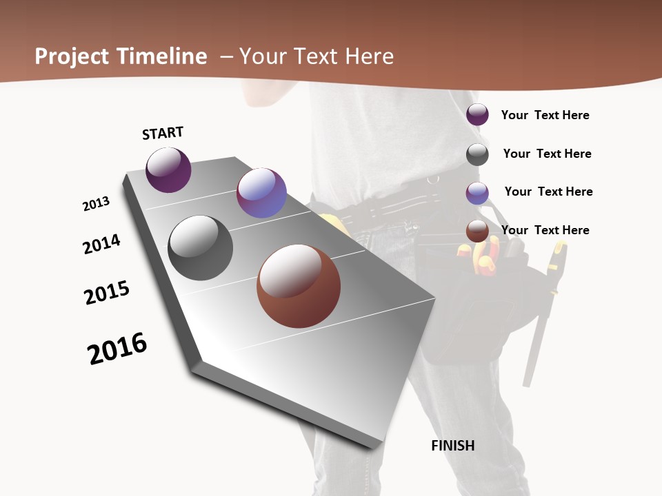 Foreman Man Employee PowerPoint Template