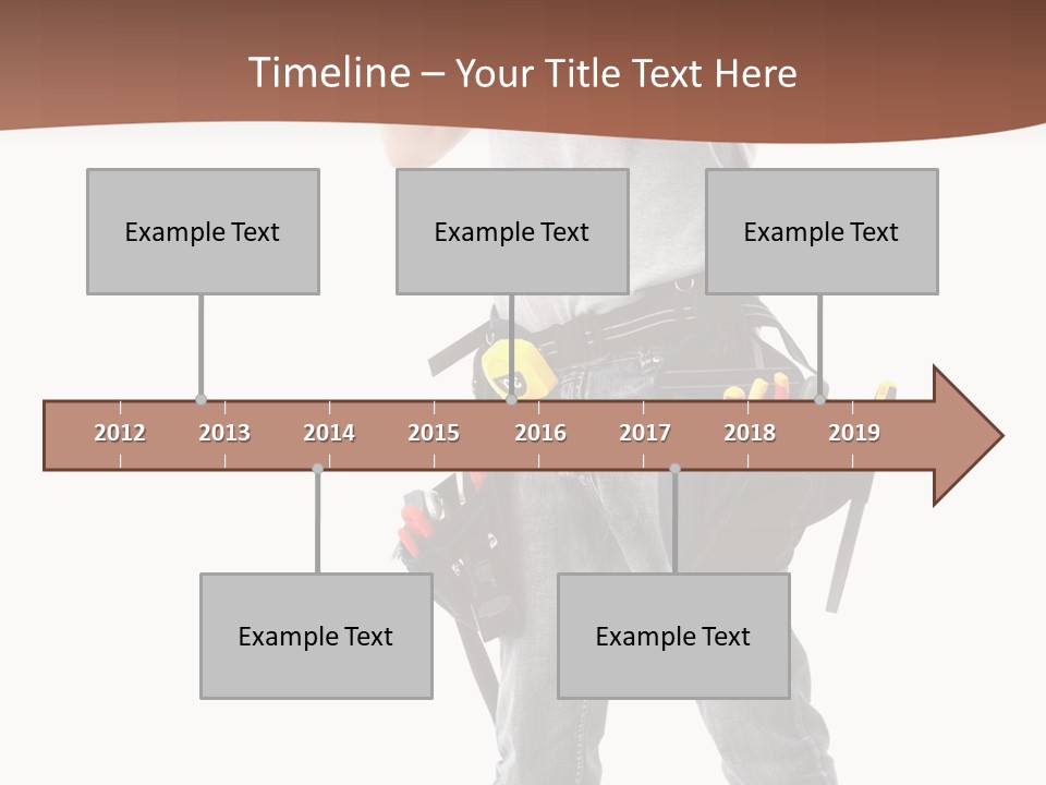 Foreman Man Employee PowerPoint Template