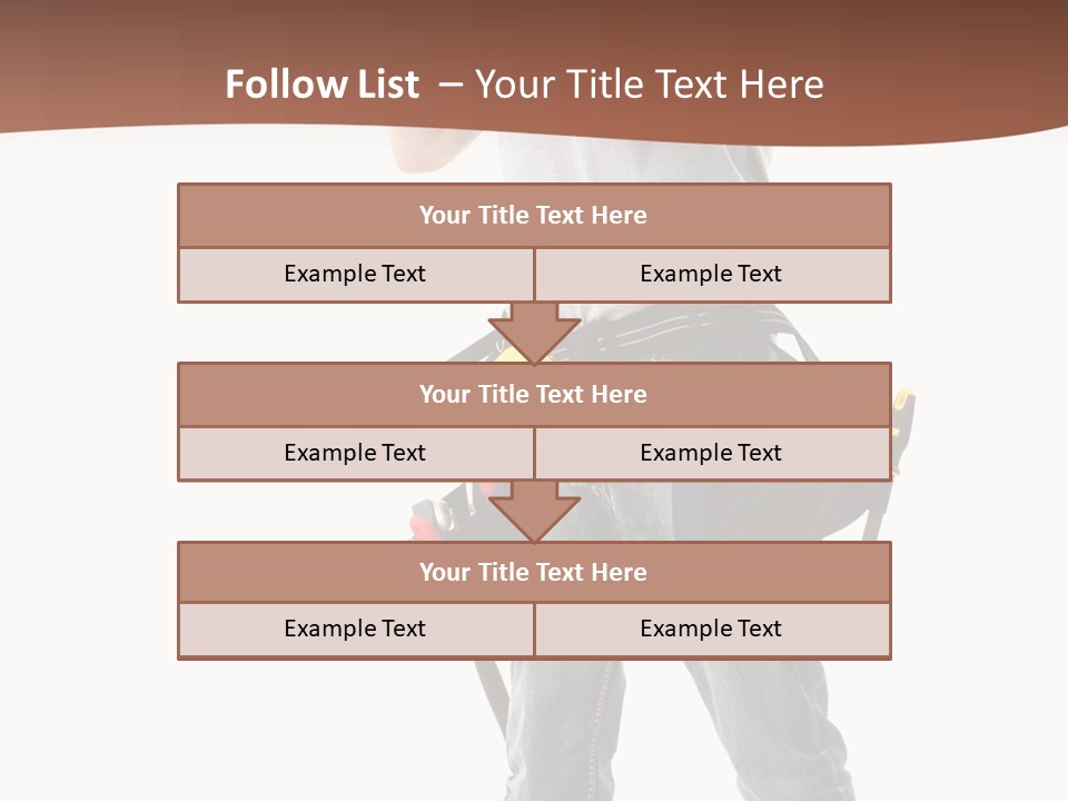 Foreman Man Employee PowerPoint Template