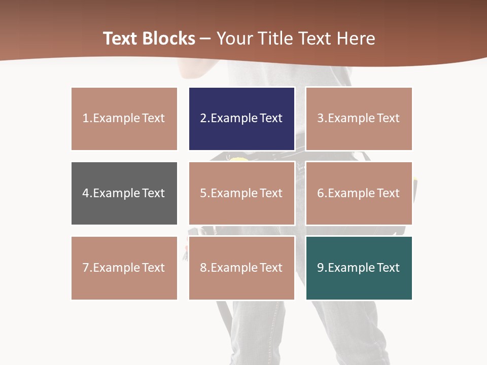 Foreman Man Employee PowerPoint Template