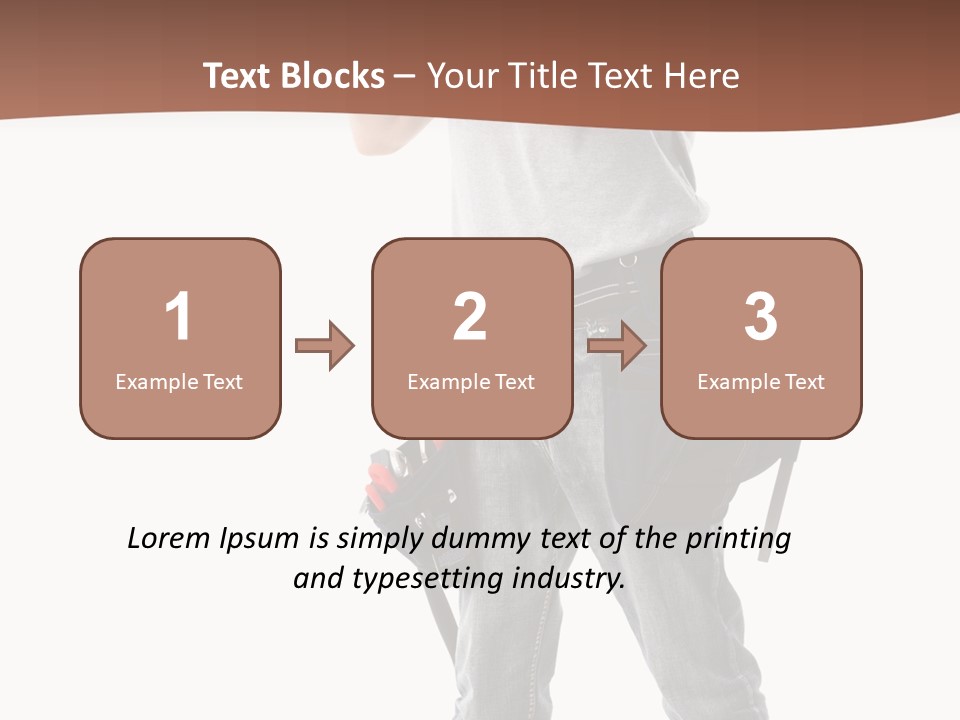 Foreman Man Employee PowerPoint Template