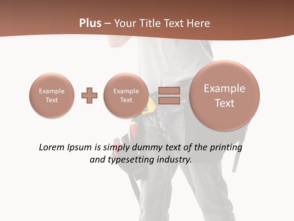 Foreman Man Employee PowerPoint Template