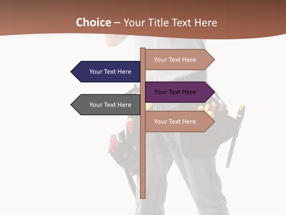 Foreman Man Employee PowerPoint Template