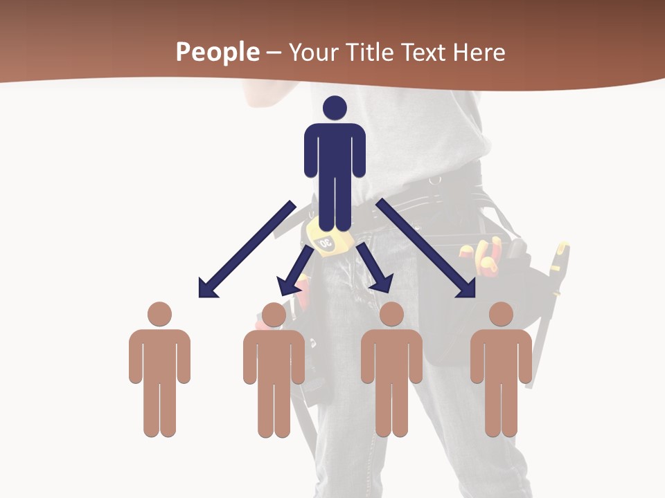 Foreman Man Employee PowerPoint Template