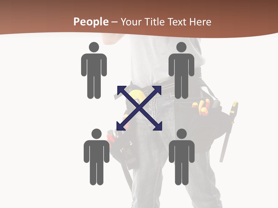 Foreman Man Employee PowerPoint Template