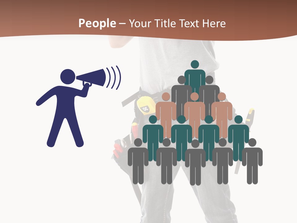 Foreman Man Employee PowerPoint Template