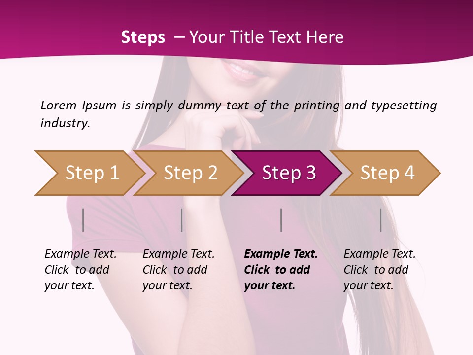 View Face  PowerPoint Template
